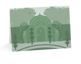 Greeting Card & Envelope | Conservatory Greenhouse Garden Series 2 - Blank Inside For Your Own Message 2