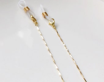Dainty Minimalist glasses chain, Delicate sunglasses chain, Travel essential, gift for mother, Valentines Gift for her, Lanyard