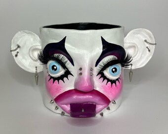 vaso per piante pagliaccio appuntito