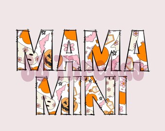 Conjunto de Halloween para mamá y yo (PNG)