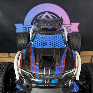 Juego completo de insertos para parabrisas (delantero/trasero): compatible con Traxxas Mini XRT