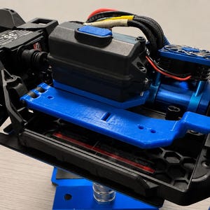 Receiver Box Adapter Plate - Compatible w/ Traxxas Mini's