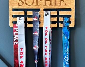 Custom Medal Hanger// Various Sport Medal Display//Personalized