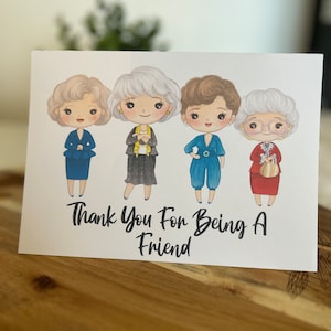 Merci d'être un ami Carte de vœux