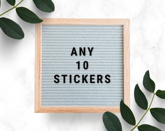 Any 10 Stickers/ Funny Sticker Bundle/ Waterproof Stickers