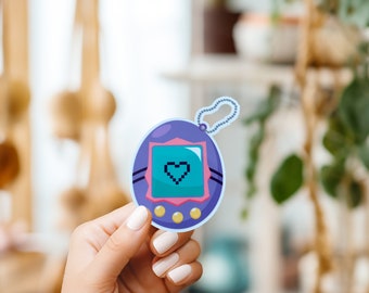 Tamagotchi Sticker//Vinyl Sticker//Waterproof sticker//90's Sticker
