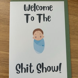 Bienvenue sur la carte de voeux Sh*t Show