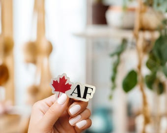 Canada AF Sticker//Vinyl Sticker//