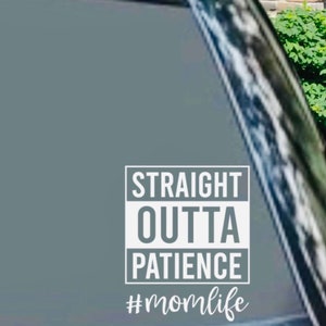 Mom Life Car Decal