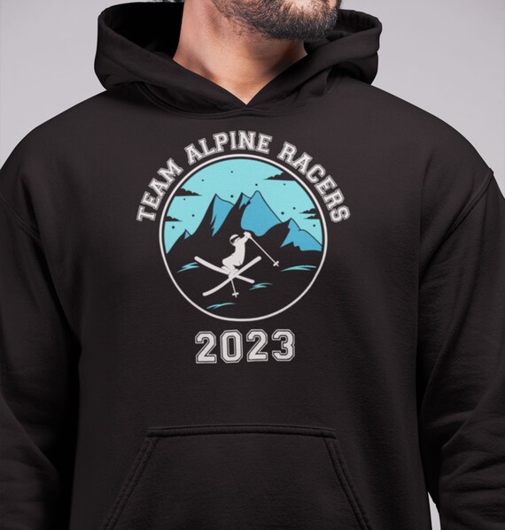 Personalised shop ski hoodies
