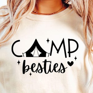 Mejores amigos del campamento SVG PNG, Amigos del campamento Svg, Camping Svg, Equipo de campamento Svg, Vida de campamento, Camiseta de campamento Svg, Viaje de amigos, Amigos de campamento Svg