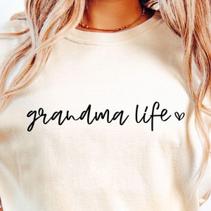 Vida de abuela SVG, abuela Svg, camiseta de abuela Svg, abuela Svg, día de la madre Svg, camiseta de vida de abuela Svg, era de la abuela, abuela bendecida