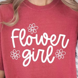 Flower Girl SVG, Bridal Part SVG, Wedding SVG, Bachelorette SVG, Bridesmaid Shirt SVG, Bride Tribe SVG, Wedding Party Kids SVG, Bride Squad