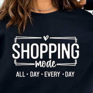 Winkelen modus SVG, winkelen Svg, winkelen therapie Svg, Shopping Squad Svg, Shopping Addict Svg, meisjes, moeder, vrouwen Svg, winkelen koningin Svg