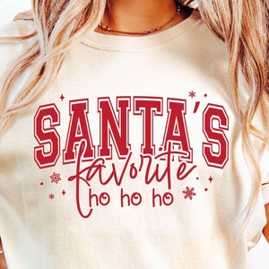 Ho Ho Ho favorito do Papai Noel SVG-PNG, camisa engraçada de Natal Svg, festa de Natal Svg, feriado Svg, sublimação de Natal, engraçado Svg de Natal