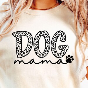 Dog Mama SVG, Leopard Svg, Dog Paw Print Svg, Dog Mama Shirt Svg, Paw Mom Svg, Dog Lover Svg, Dog Mom Svg, Fur Mama Svg, Mom Shirt Svg, Png