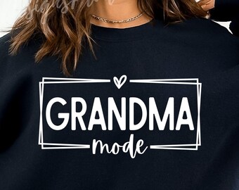 Modo abuela SVG, Abuela SVG, Camiseta de abuela SVG, Día de la Madre SVG, Vida de abuela SVG, Abuela bendecida SVG, Abuela SVG, Mejor abuela SVG