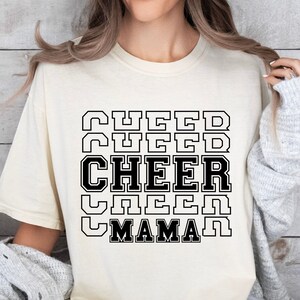 Cheer Mama SVG: Cheerleading Mom Shirt Design (Digital Download)