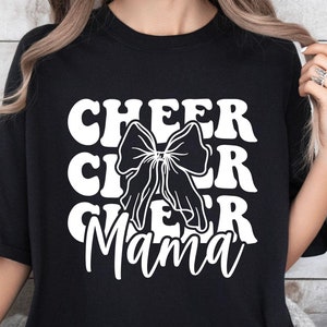 Cheer Mama SVG: Cheerleading Mom Shirt Design (Digital Download)