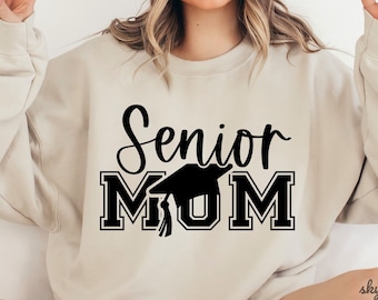 Mamá de último año SVG, Graduación SVG, Mamá de último año PNG, Mamá de último año Camisa Svg, Camisa de graduación Svg, Mamá de graduación Svg, Clase de 2026 Svg, Mamá Svg