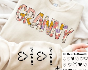 Floral Granny PNG, Personalized Granny, Granny Shirt Png, Granny Png, Flower Granny Png, Granny Sublimation, Floral Png, Mother's Day Png