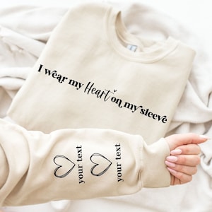 Eu visto meu coração na manga SVG, Mama Shirt Svg, Coração na minha manga Svg, Mom Life Svg, Maternidade Svg, Mama Svg, Dia das Mães Svg, Mom Svg