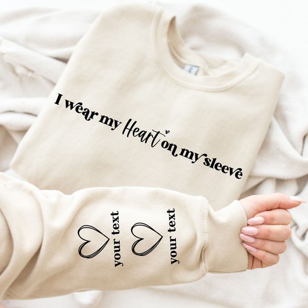 I Wear My Heart On My Sleeve SVG, Mama Shirt Svg, Heart on My Sleeve Svg, Mom Life Svg, Motherhood Svg, Mama Svg, Mother's Day Svg, Mom Svg