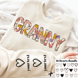 Vovó Floral PNG, Vovó Personalizada, Camisa Da Vovó Png, Vovó Png, Flor Vovó Png, Sublimação Da Vovó, Floral Png, Dia Das Mães Png