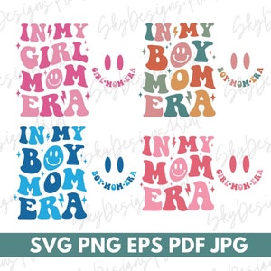 Pacote SVG da Era da Minha Mãe, SVG da Era da Minha Mãe Menino, SVG da Era da Minha Mãe Menina, Svg da Mamãe Menino, Svg da Mamãe Menina, Svg da Camiseta da Mãe, Vida da Mãe, Svg do Dia das Mães