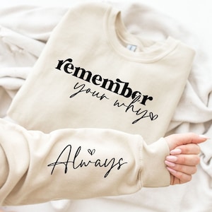 Remember Your Why Svg, Boho Self Love Svg, Positive Daily Affirmations Svg, Motivational Sleeve Shirt Svg, Inspirational Quotes Svg