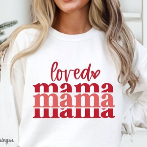 Hield van Mama SVG, Mama SVG, Valentines Svg, Valentine Shirt Svg, Retro Valentine Svg, Mama Valentine Svg, Love Svg, Valentijnsdag Svg, Cricut