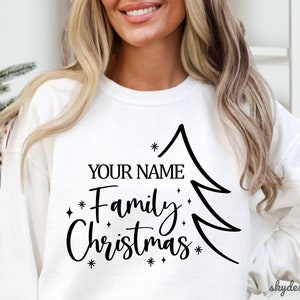 Personalisierte Familie Weihnachten SVG PNG, Familie Weihnachten SVG, Familie Weihnachten SVG, Familie Weihnachten SVG, Familie Weihnachten Shirt SVG,