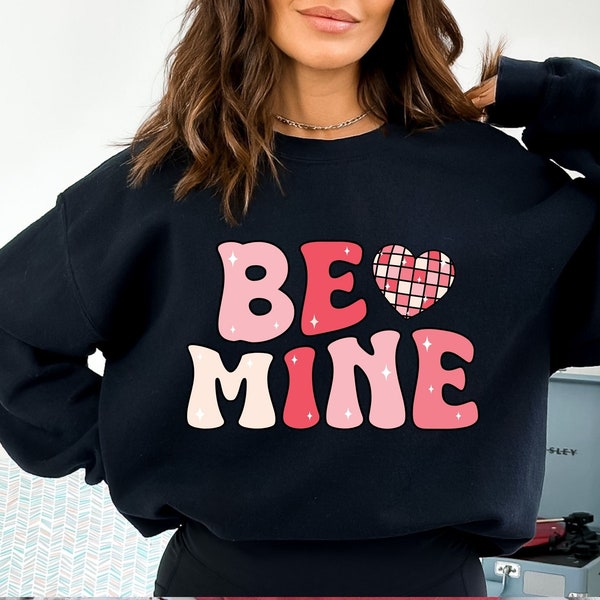 Be Mine SVG, Valentine's Day Svg, Heart Svg, Love Svg, Valentine Heart Svg, Retro Valentine Svg, Valentine Shirt Svg, Be Mine Png