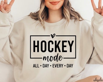 Hockey Mode SVG: Hockey Mom Shirt Design (Digital Download)