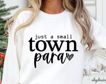 Small Town Para SVG: paraprofessioneel shirtontwerp (digitale download)