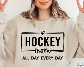 Hockey Mom SVG, Shirt Design, Cricut Cut File (Digital Download)