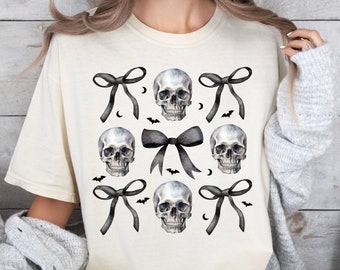 Halloween Skull Coquette PNG, Halloween Png, Halloween Shirt Png, Skeleton Png, Halloween Bow Png, Spooky Season Png, Trending, Spooky Png