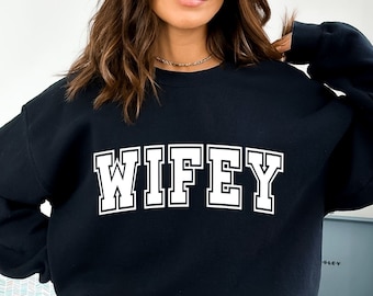 Wifey SVG-PNG, Varsity Wifey Svg, Wifey Shirt Svg, Bride Svg, Wifey Sweatshirt Svg, Wife Svg, Marriage Svg, Mrs Svg, Engaged Svg, Cricut Svg