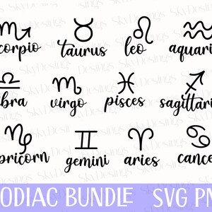 Pacchetto SVG Zodiaco, Segni Zodiacali SVG, Segni Astrologici SVG, Simboli Zodiacali SVG, Zodiaco SVG, Segni Costellazione SVG, Oroscopo SVG, Astrologia
