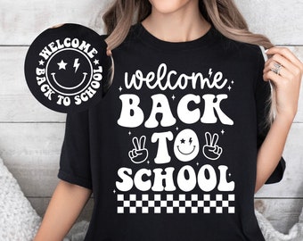 Welcome Back To School SVG, Back To School Shirt Svg, First Day of School Svg, Retro Back To School Svg, Hello School Svg, School Svg