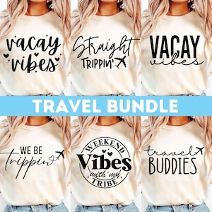 Reizen SVG bundel, reizen Shirt Svg, vakantie Svg, familievakantie Svg, Vacay Vibes Svg, avontuur Svg, grappige reizen Svg, reiziger Svg, Png