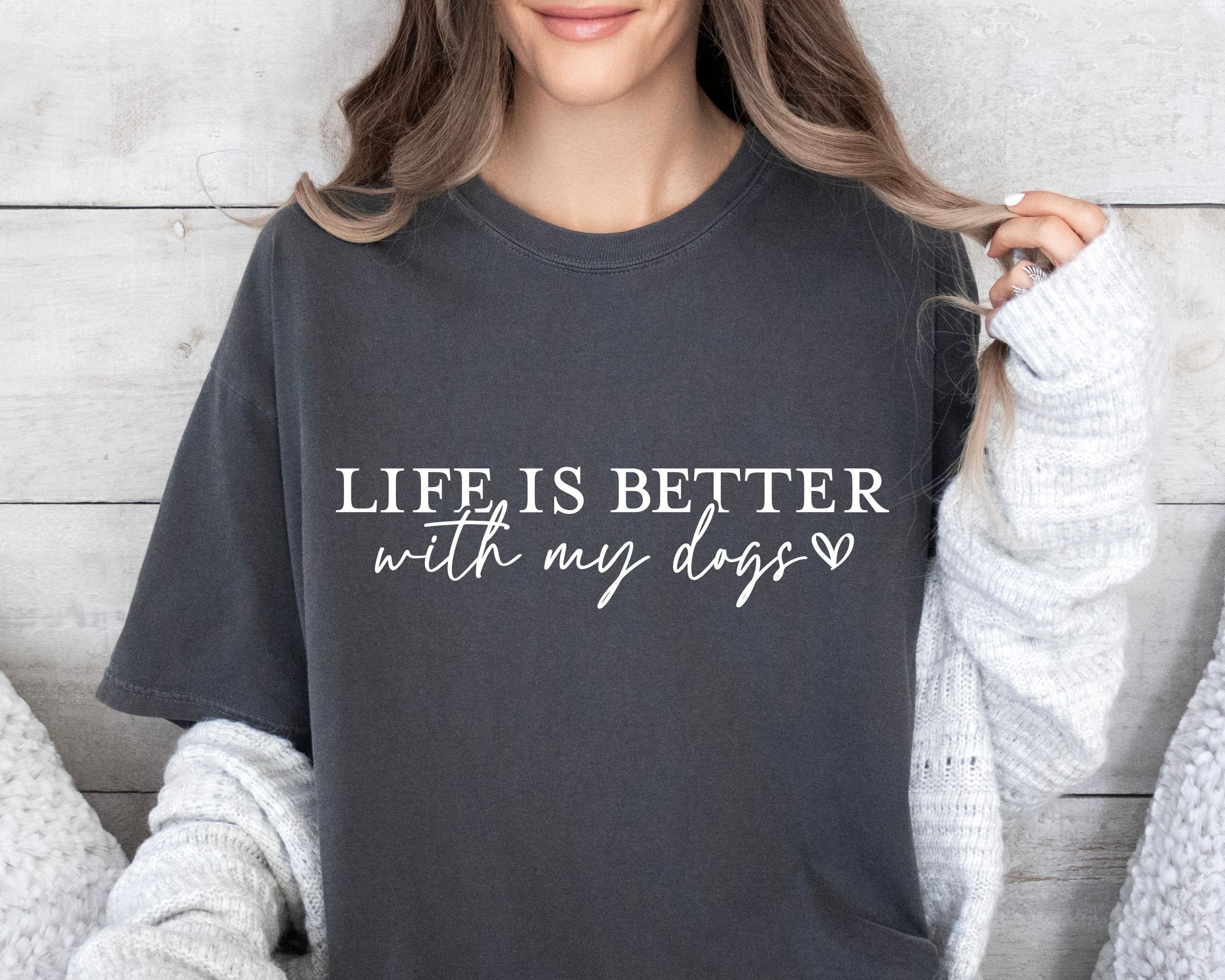 Life is Better With My Dogs SVG, Dog Mom Svg, Dog Mama Svg, Fur Mom Svg ...