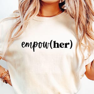 Donner du pouvoir aux femmes SVG, Svg de femme autonomisée, Svg de femmes autonomisées, Svg d'autonomisation des femmes, Svg d'affirmation positive, Svg inspirant, Svg de femmes fortes