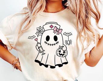 Enfermera Halloween SVG-PNG, Enfermera fantasma linda Svg, Enfermera espeluznante Svg, Enfermera Halloween Svg, Enfermera Halloween Svg, Vibras espeluznantes Svg, Enfermera Svg