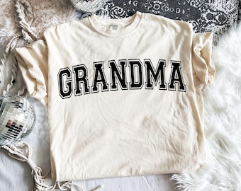 Grandma SVG PNG, Grandma Shirt Svg, Grandma Varsity Svg, Grandma Svg, Grandmother Svg, Mother's Day Svg, Grandma Gift, Best Grandma Svg