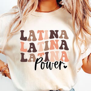 Latina Power SVG, Latina Svg, Latina Shirt Svg, Latina Svg Design, Latina Proud Svg, Latina Owner, Mexican Shirt Svg, Sublimation Design