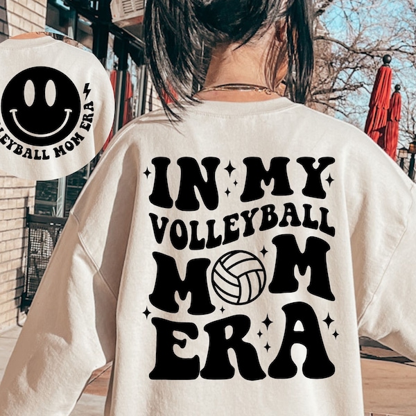 In My Volleyball Mom Era SVG, Volleyball Mom SVG, Volleyball Mom Era Svg, Volleyball Svg, Volleyball Mom Shirt Svg, Volleyball Mom Png