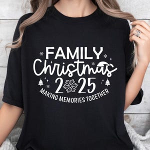 Family Christmas 2025 SVG: Matching Group Shirts (Digital Download)
