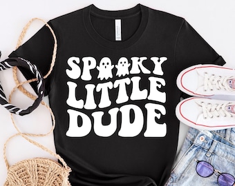 Spooky Little Dude SVG, Halloween Svg, Toddler Halloween Svg, Kids Halloween Svg, Boys Halloween Shirt Svg, Kids Fall Svg, Kids Spooky Svg