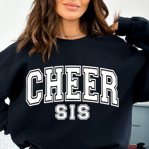 Cheer Sis SVG, Cheer Schwester SVG, Cheer Schwester Shirt SVG, Cheerleader geschnitten Datei, Cheerleader Datei, Cheer Sis Varsity Datei